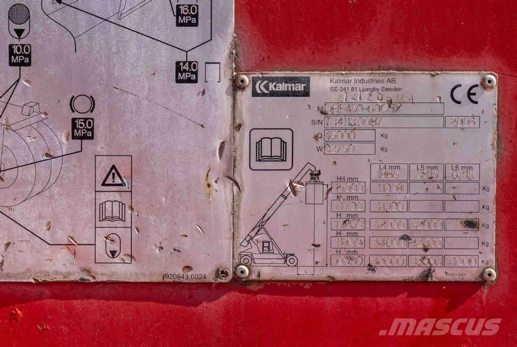 Kalmar DRF450-60C5X 리치 스태커