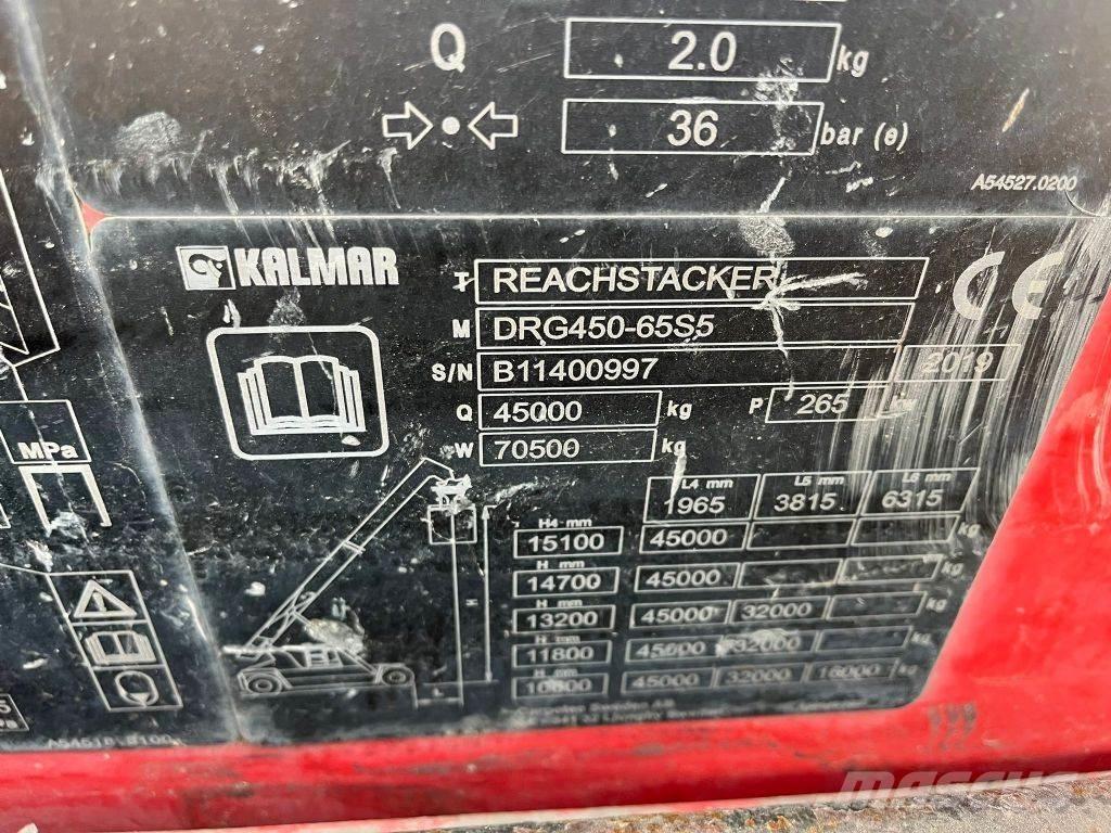 Kalmar DRG450-65S5 리치 스태커