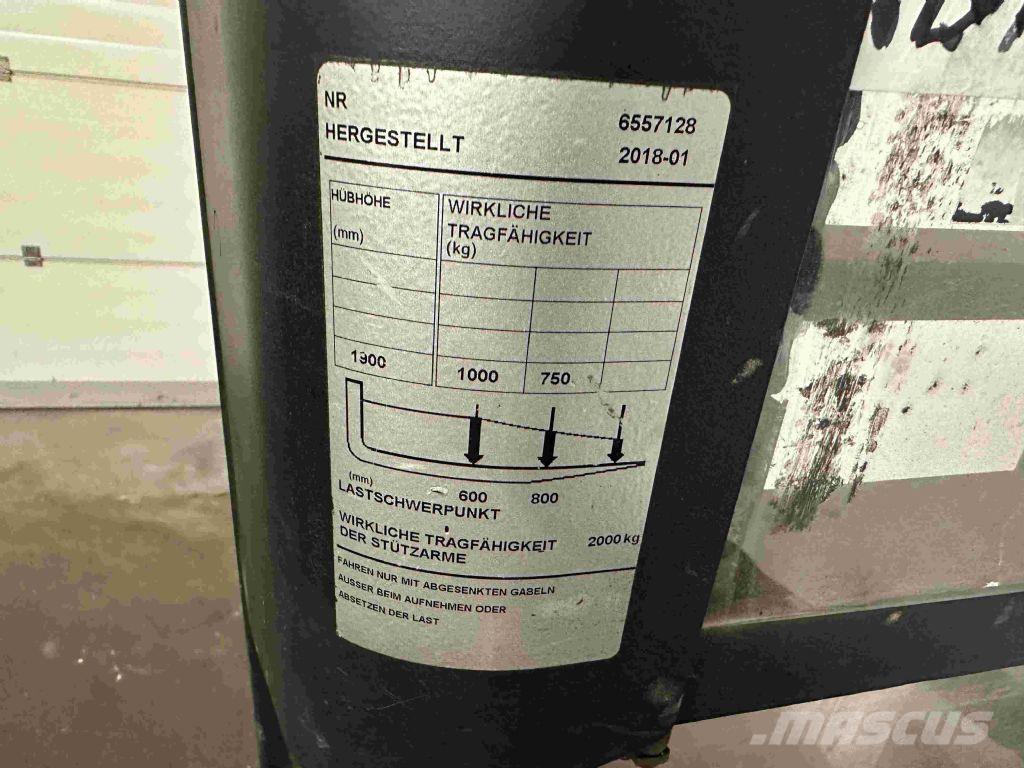 Toyota SPE 200 D 포크리프트