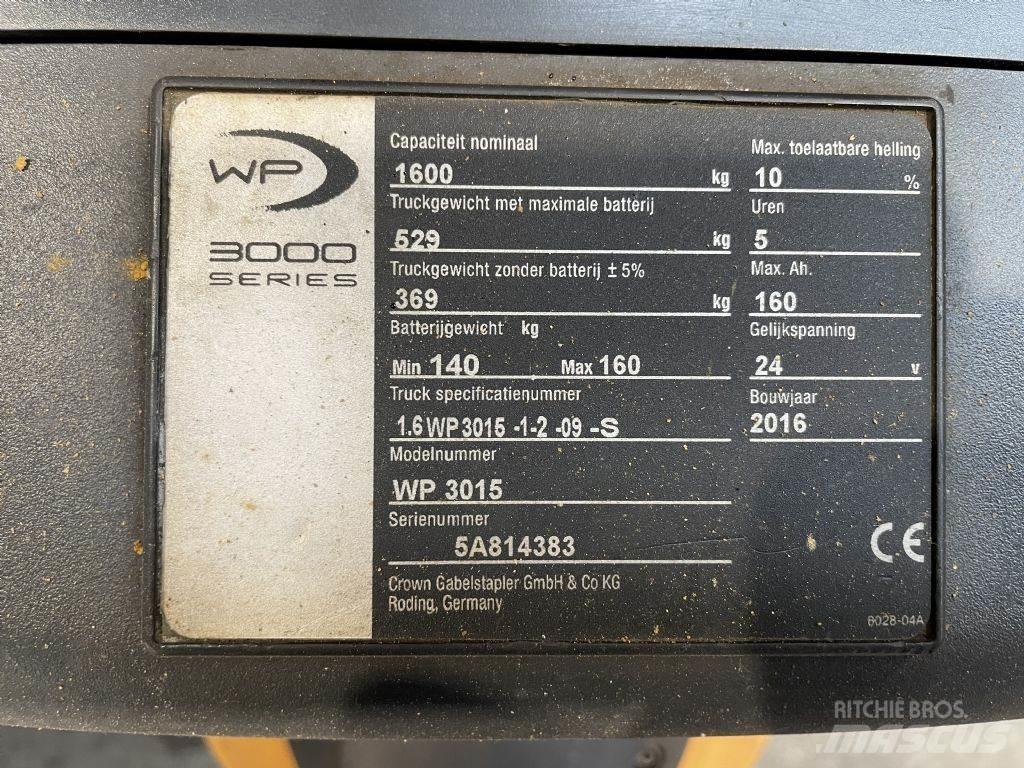 Crown WP3015 포크리프트