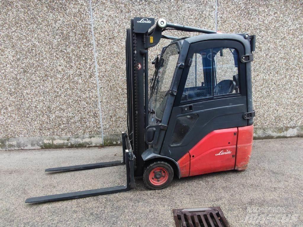 Linde E15-01 전동 지게차