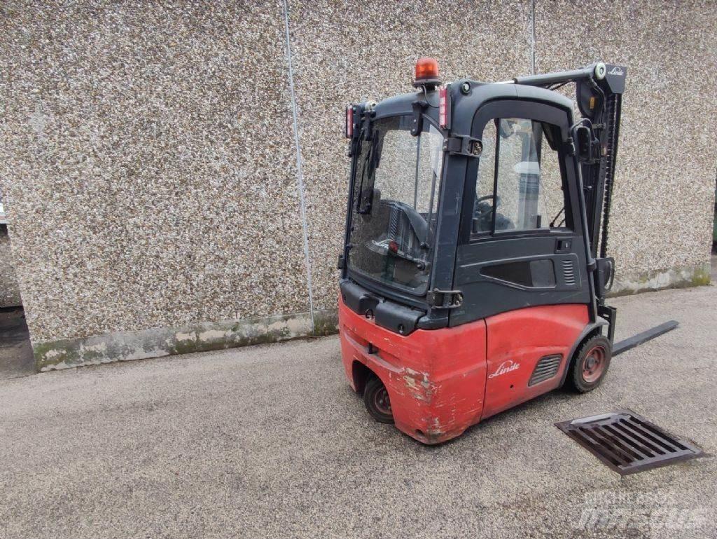 Linde E15-01 전동 지게차