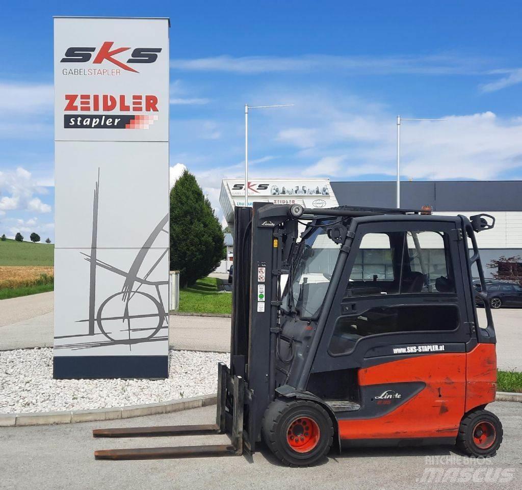 Linde E35HL-01 전동 지게차