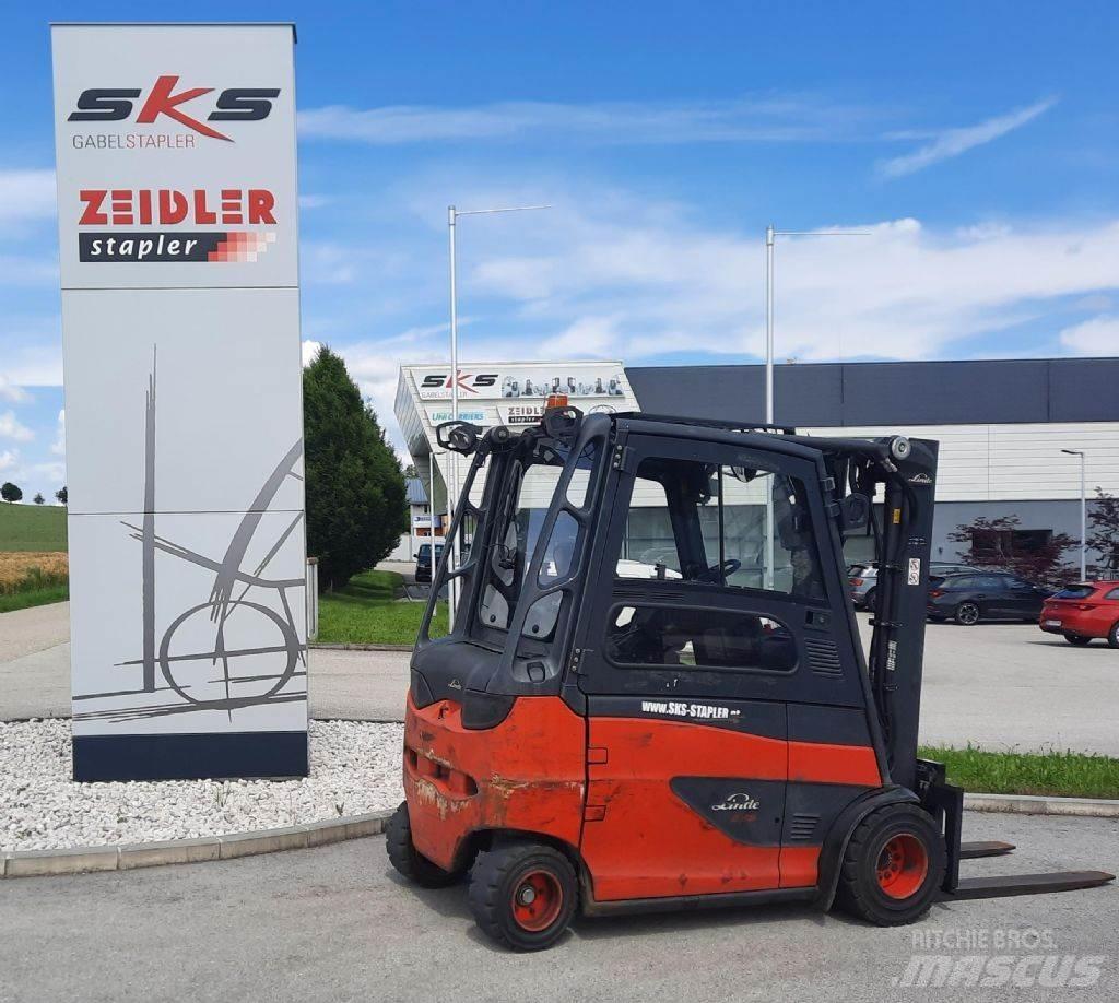 Linde E35HL-01 전동 지게차