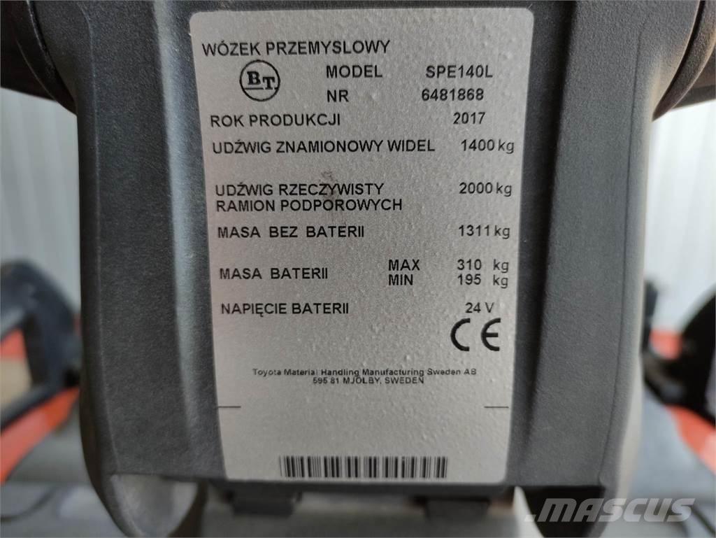BT SPE140 L 포크리프트
