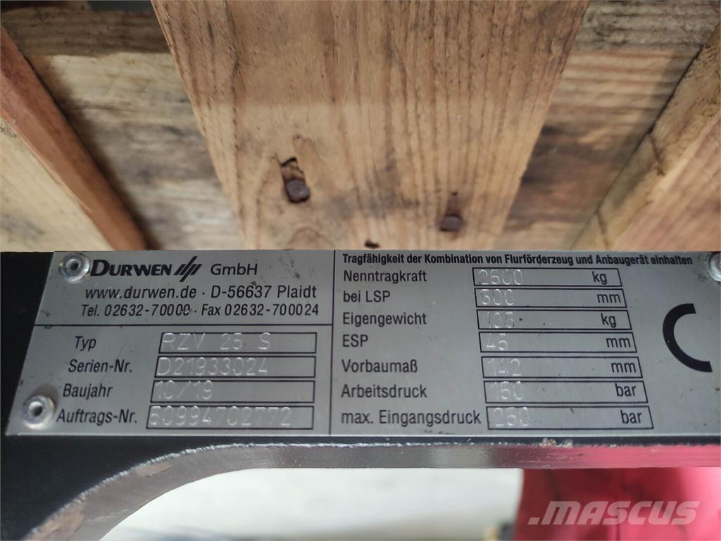 Durwen RZV 25 S 자재 장비 - 기타