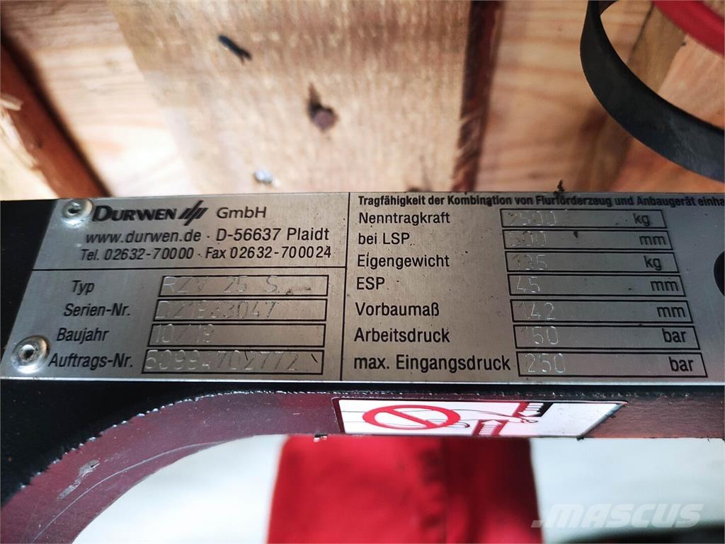 Durwen RZV 25 S 자재 장비 - 기타