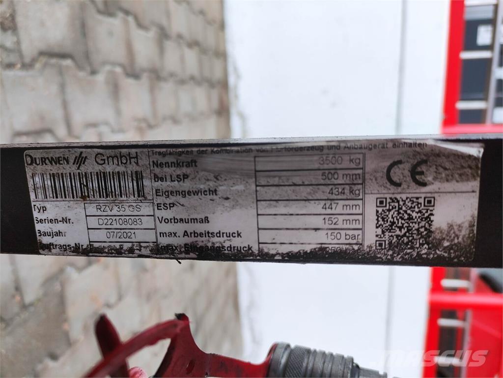Durwen RZV 35 GS 자재 장비 - 기타