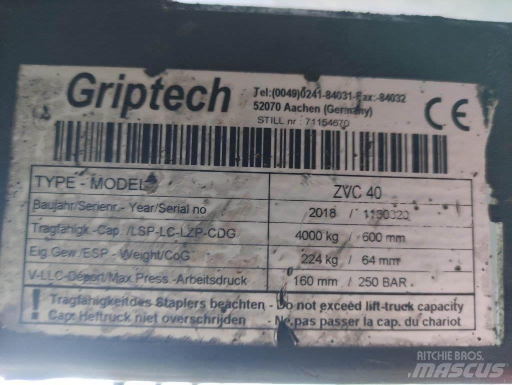 Griptech ZVC 40 자재 장비 - 기타