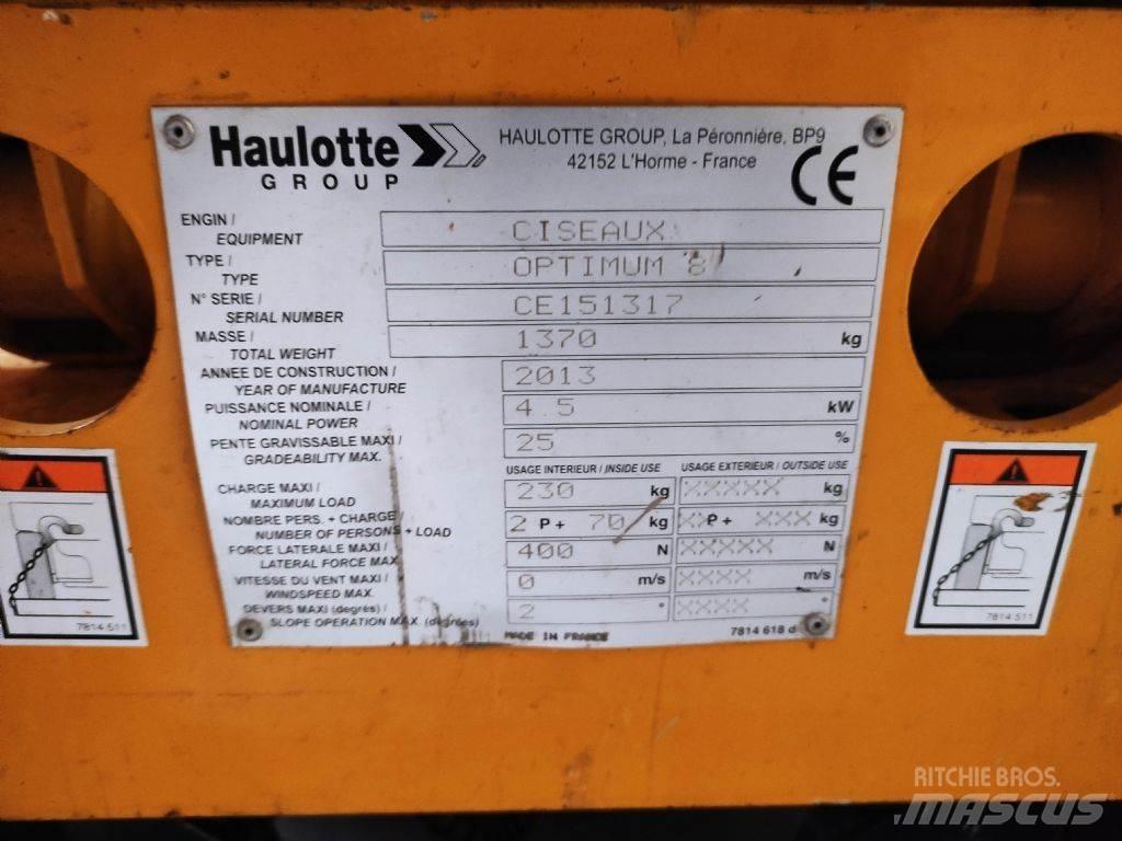 Haulotte OPTIMMM8 가위형 리프트