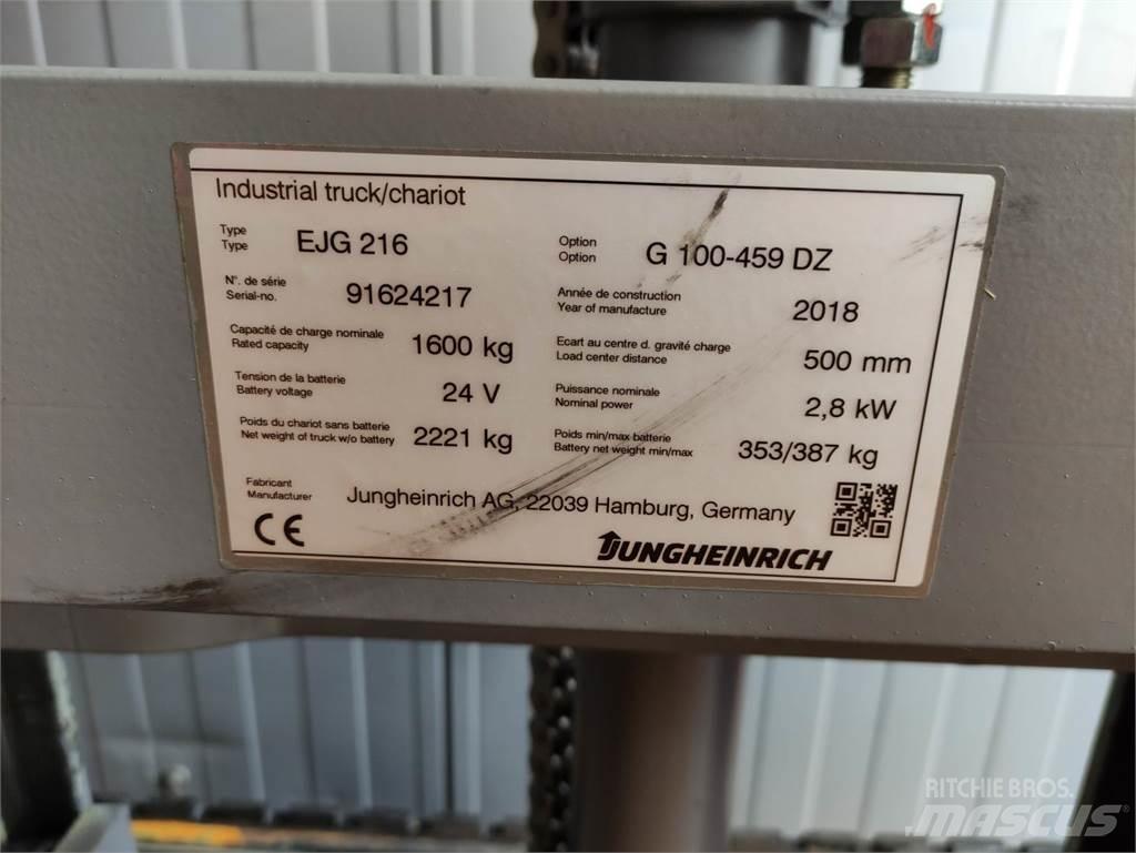 Jungheinrich EJG216 포크리프트