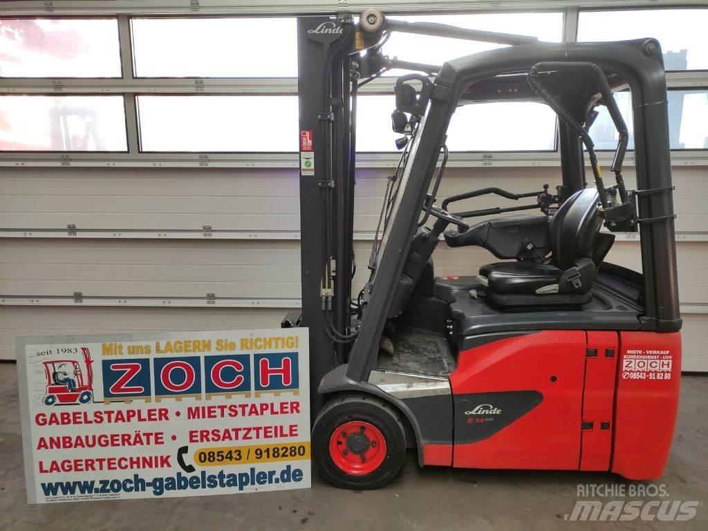 Linde E14-02-386 전동 지게차