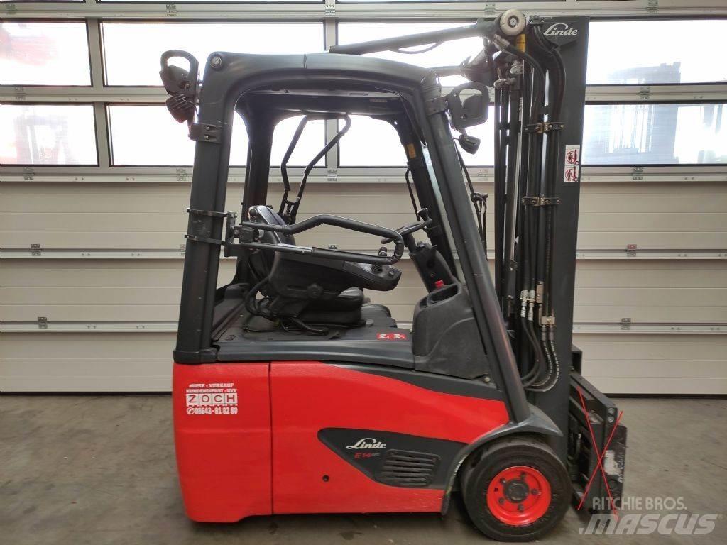 Linde E14-02-386 전동 지게차