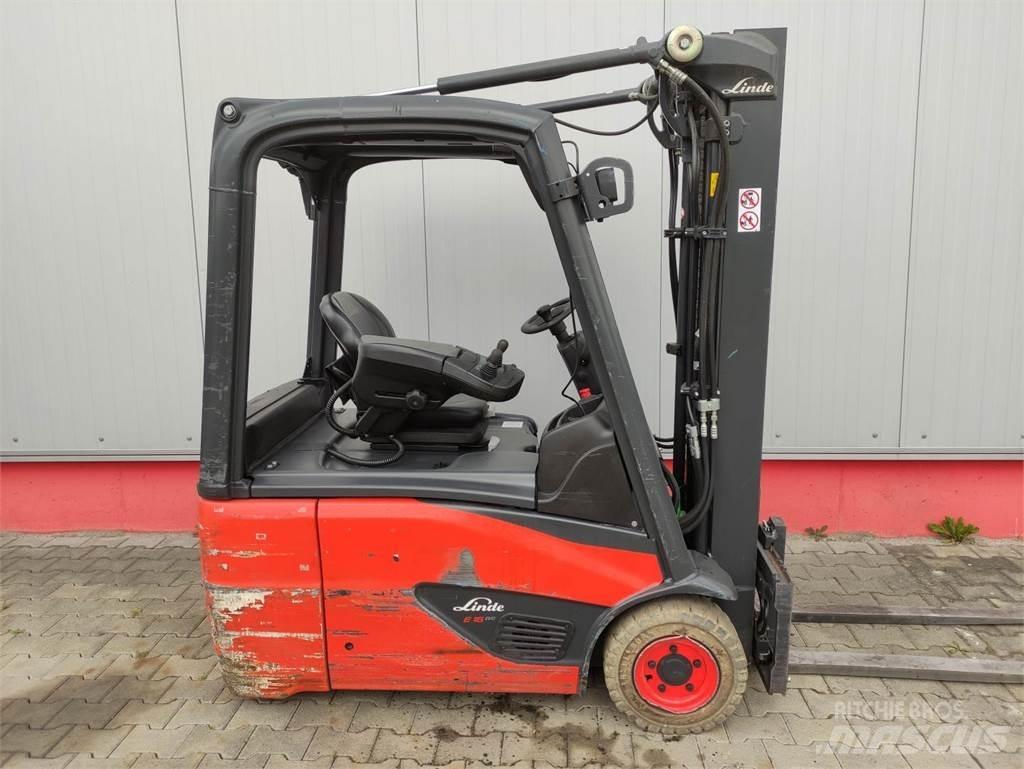 Linde E16-02-386-EVO 전동 지게차