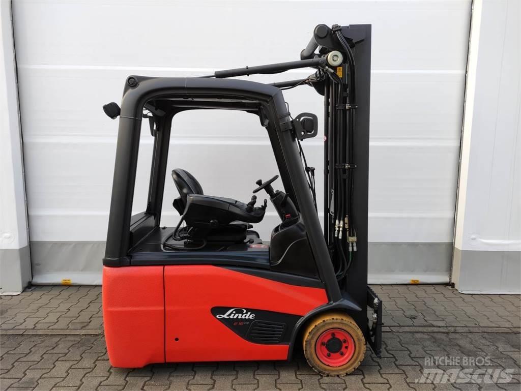 Linde E16-02-386-EVO 전동 지게차