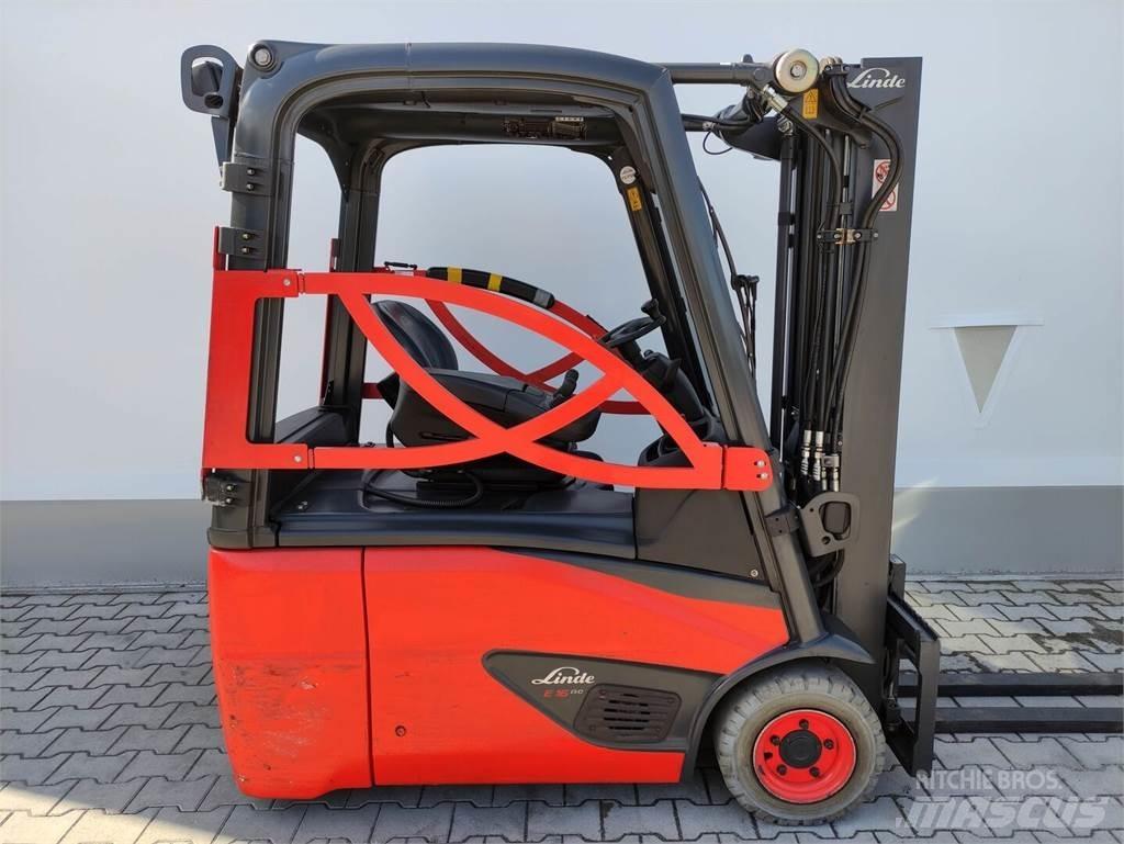 Linde E16-02-EVO-386 전동 지게차