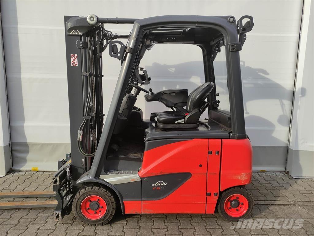 Linde E16PH-02-386 전동 지게차