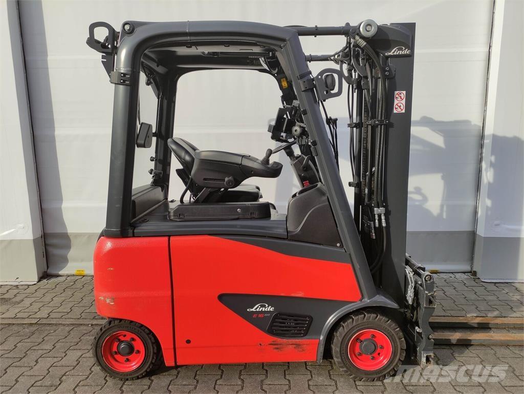 Linde E16PH-02-386 전동 지게차