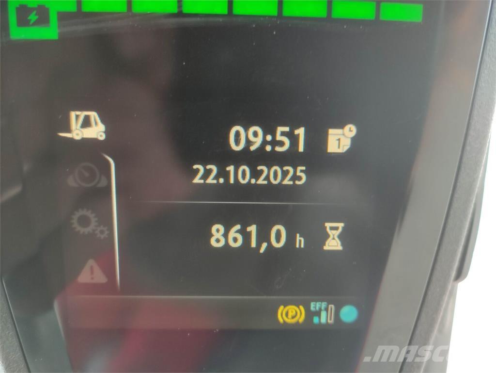 Linde E16PH-02-386 전동 지게차