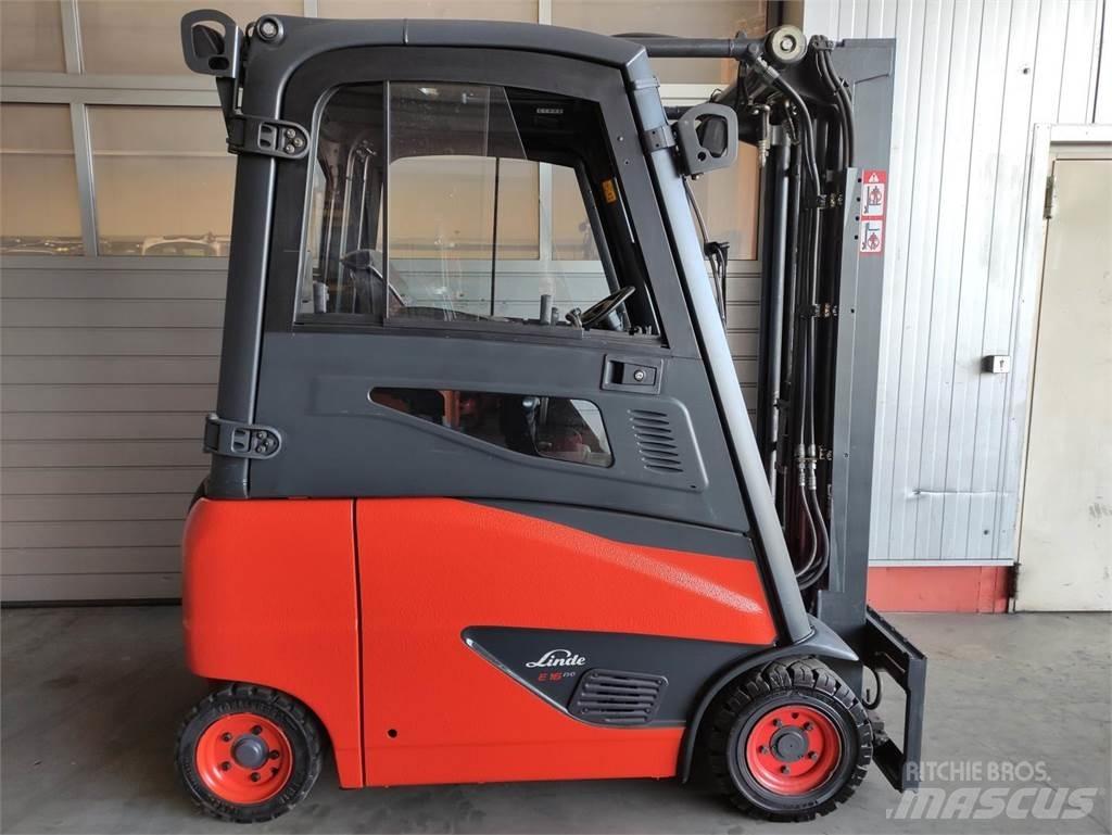 Linde E16PH-02-386 EVO 전동 지게차