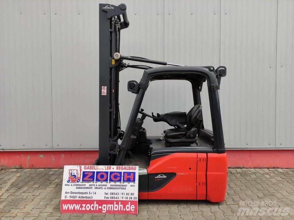 Linde E18-02-386 EVO 전동 지게차