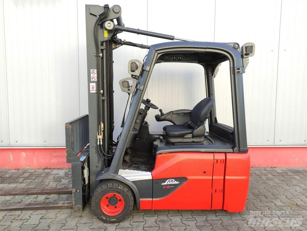 Linde E18-02-386 (LACK NEU) 전동 지게차
