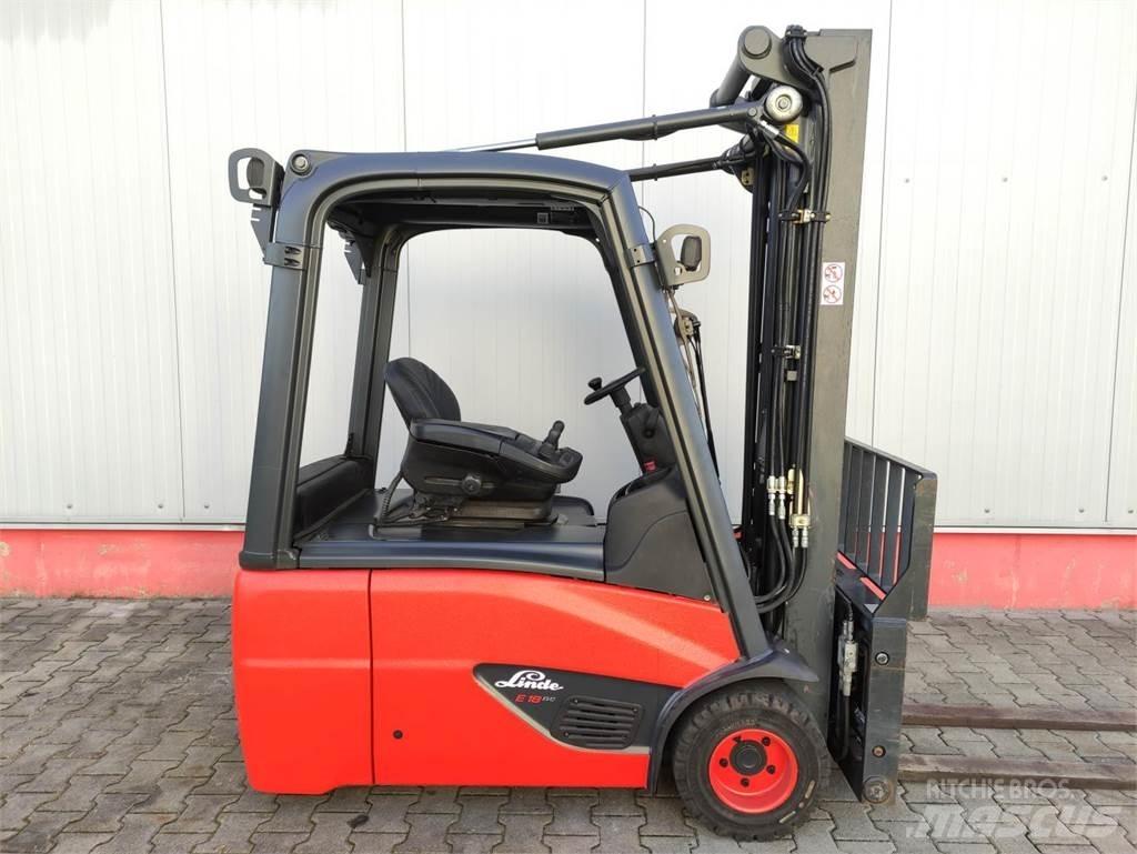 Linde E18-02-386 (LACK NEU) 전동 지게차