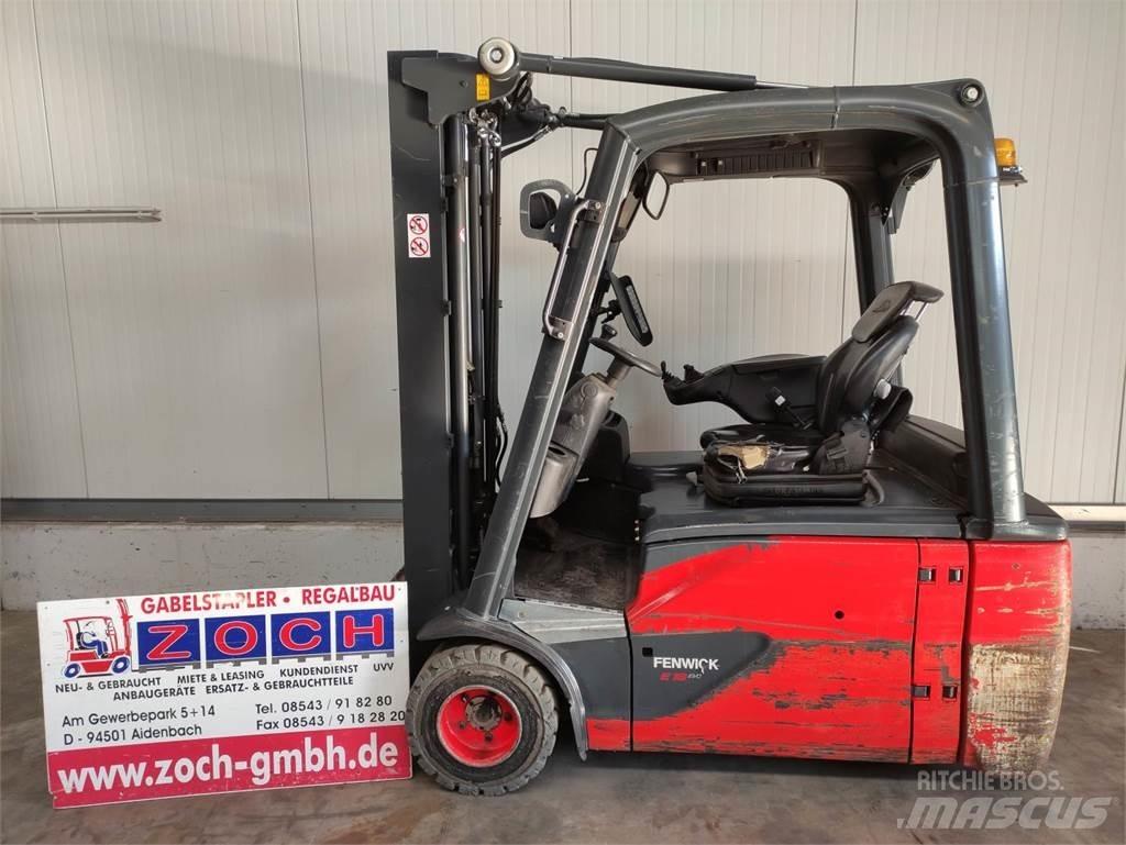 Linde E18L-02-386 전동 지게차