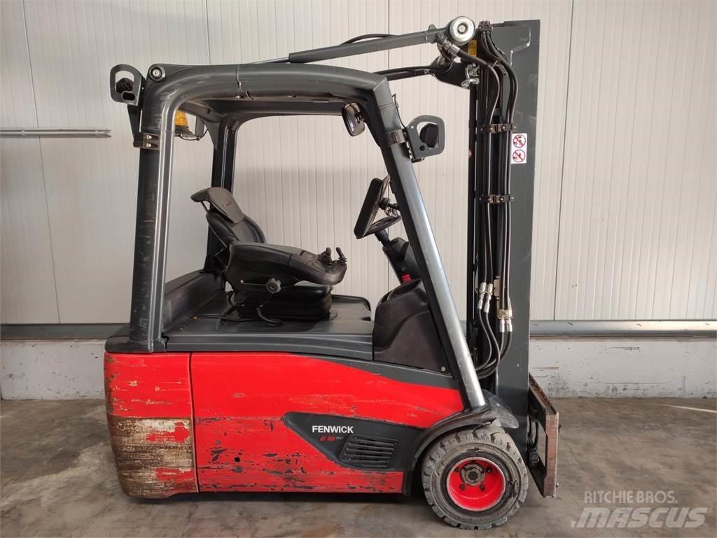 Linde E18L-02-386 전동 지게차