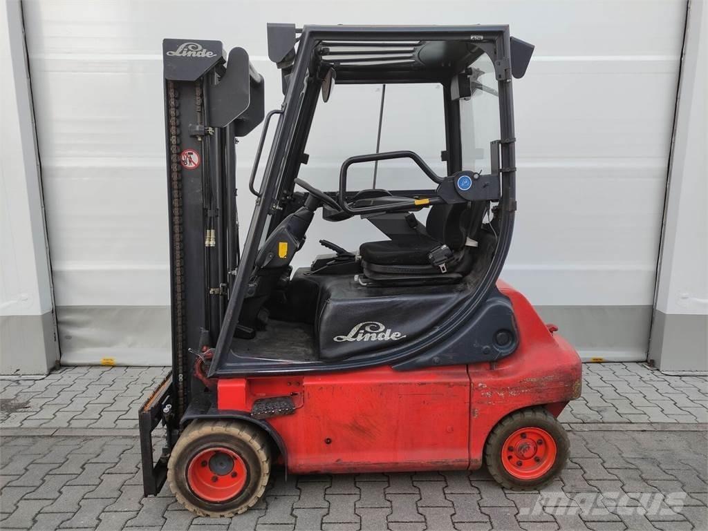Linde E20-335 전동 지게차