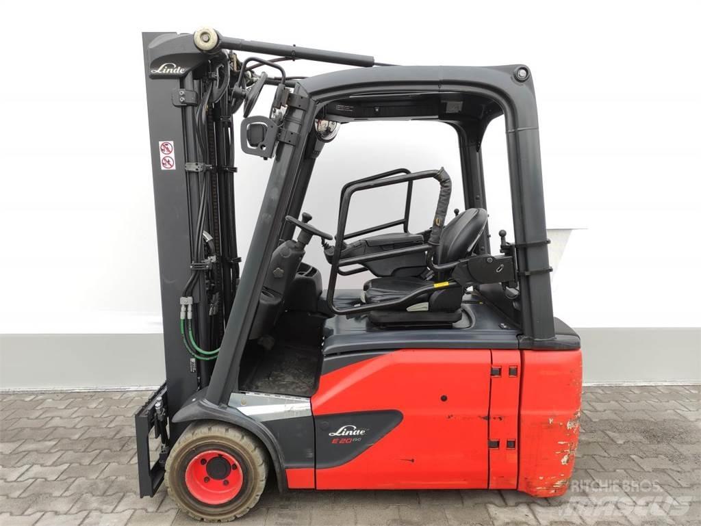 Linde E20L-02-386-EVO 전동 지게차