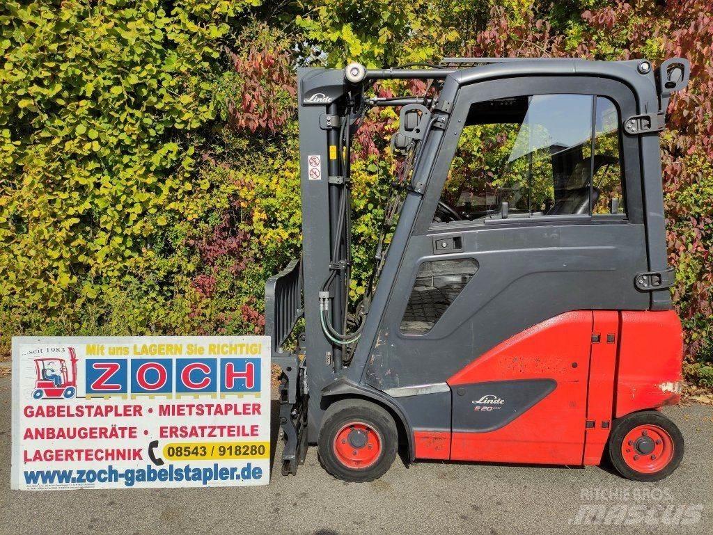 Linde E20PH-02-386 EVO 전동 지게차