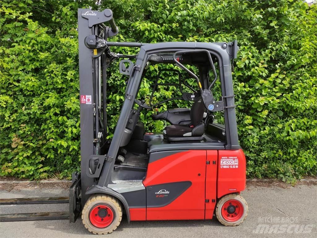 Linde E20PH-02-386-EVO 전동 지게차