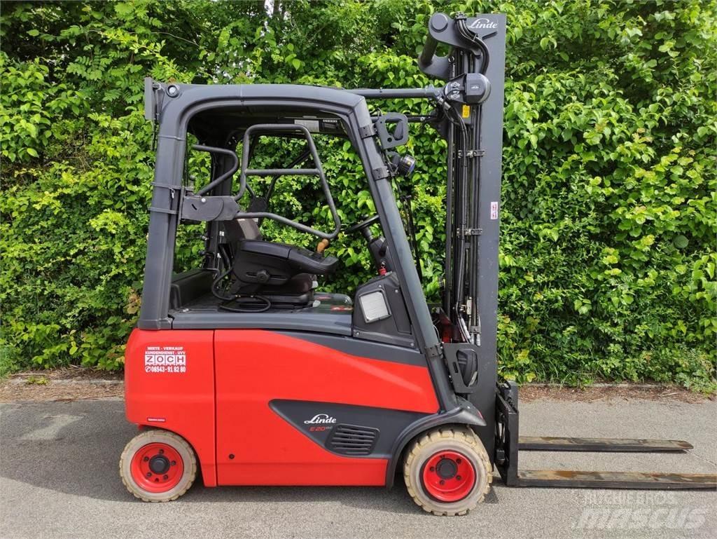 Linde E20PH-02-386-EVO 전동 지게차