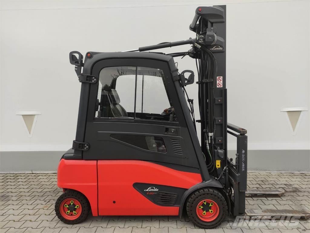 Linde E20PL-02-386 전동 지게차