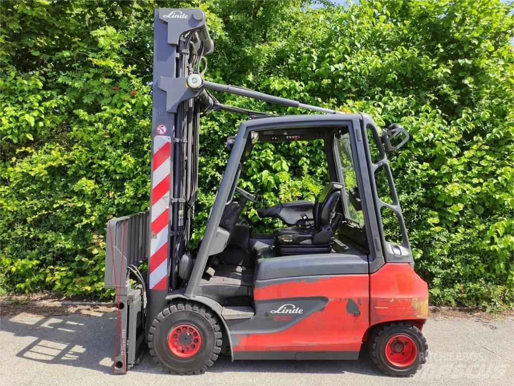 Linde E30-01-387 전동 지게차