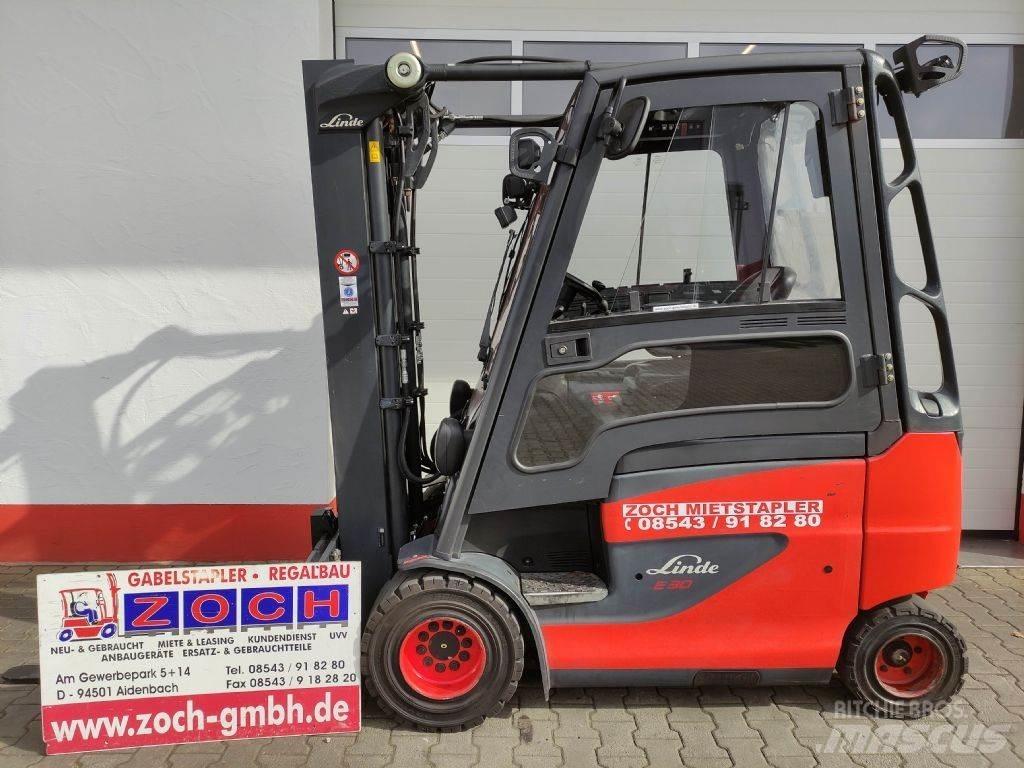 Linde E30H-01-600-387 전동 지게차