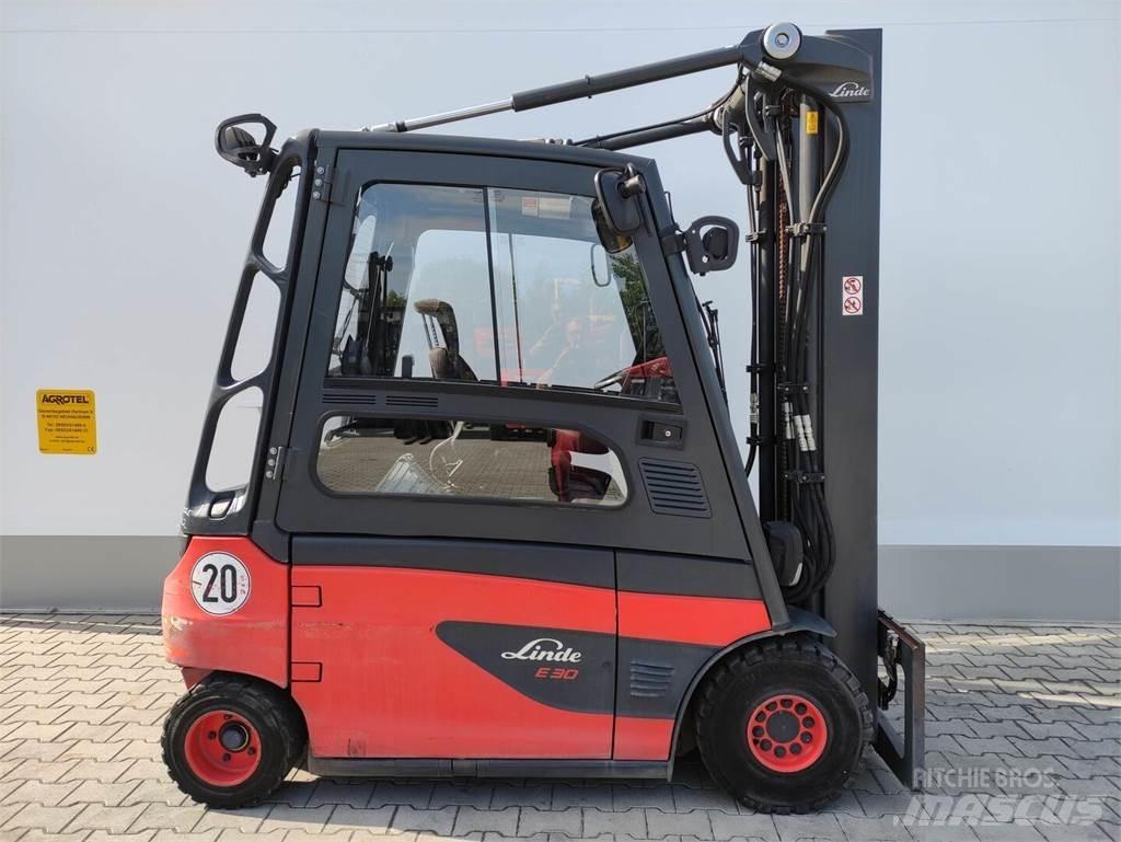 Linde E30L/387 전동 지게차