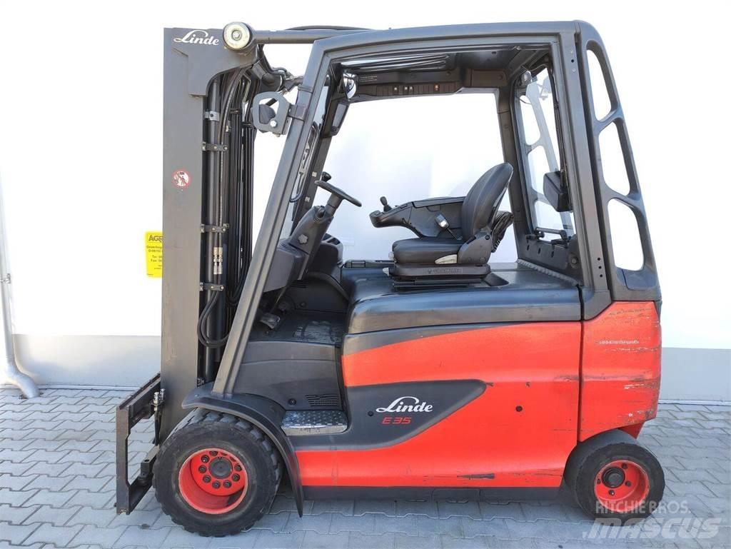 Linde E35HL-01/387 전동 지게차