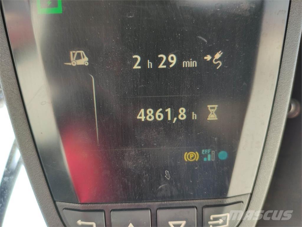 Linde E35L-01-387 전동 지게차