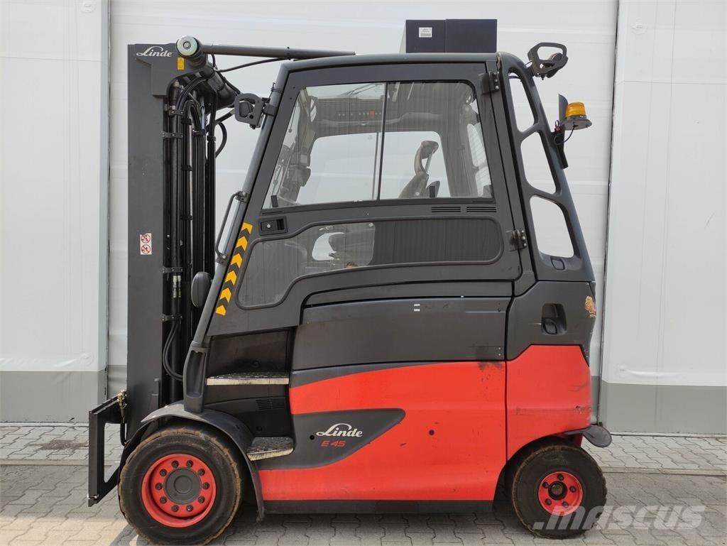 Linde E45HL-01-/600-388 전동 지게차