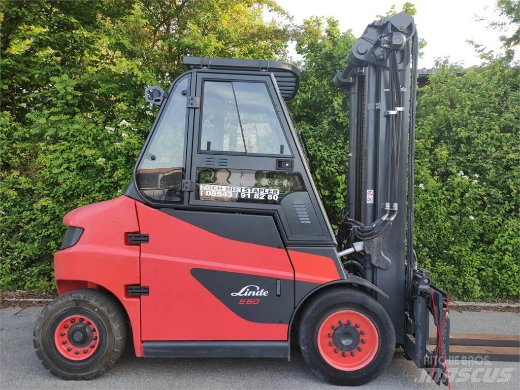 Linde E60-01-1279 전동 지게차