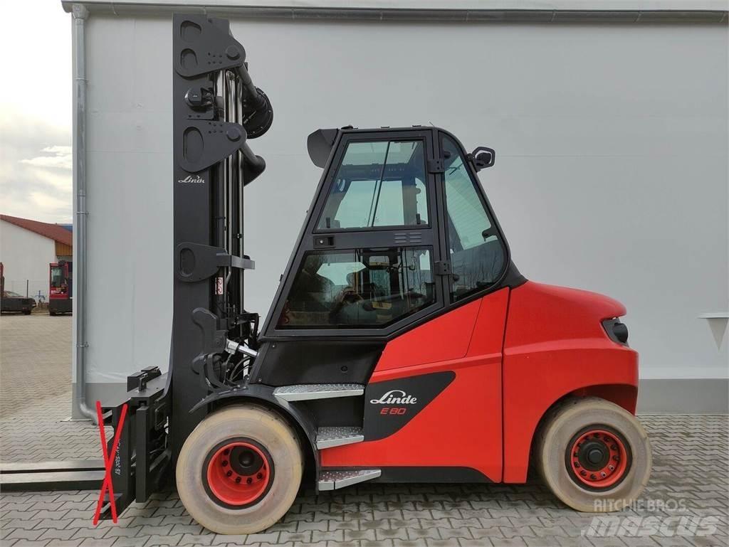 Linde E80-01/900 전동 지게차
