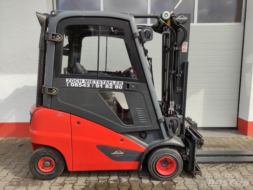 Linde H18D-01-391 EVO 디젤 지게차