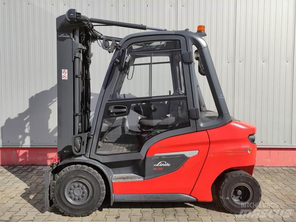 Linde H35-01-120 디젤 지게차