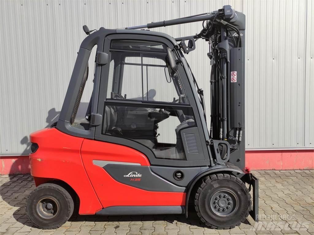 Linde H35-01-120 디젤 지게차