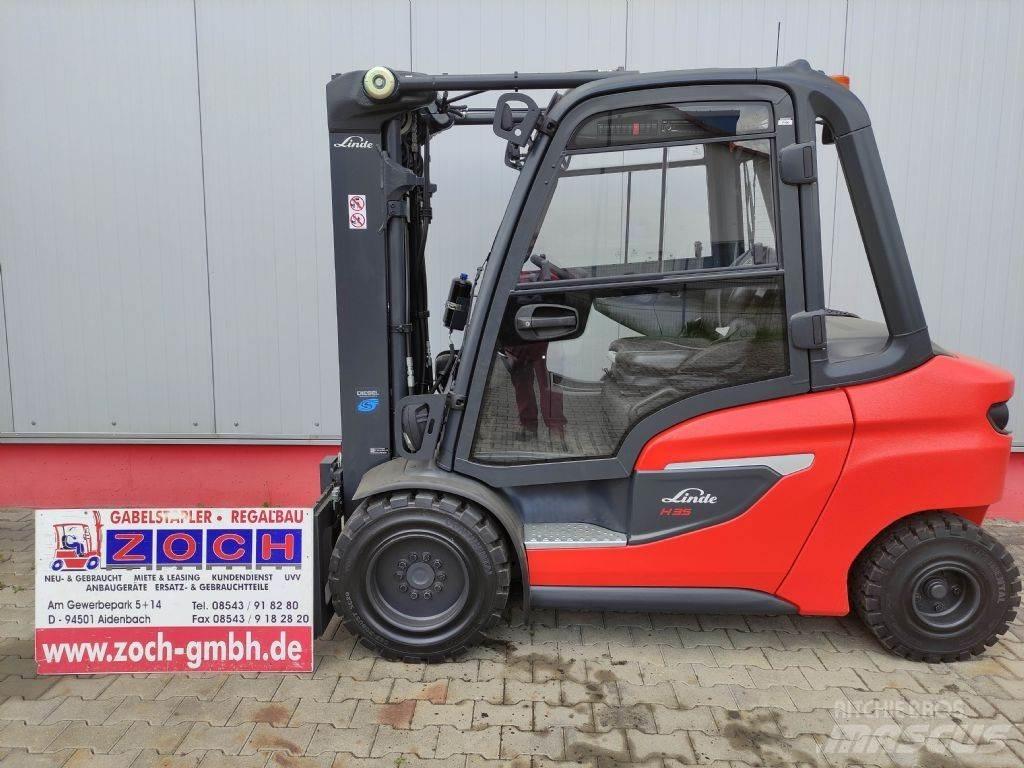 Linde H35D-01-1202 디젤 지게차