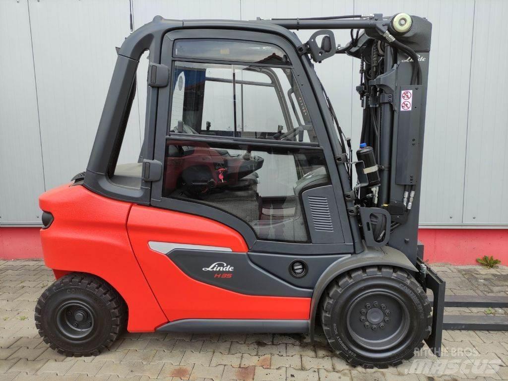 Linde H35D-01-1202 디젤 지게차