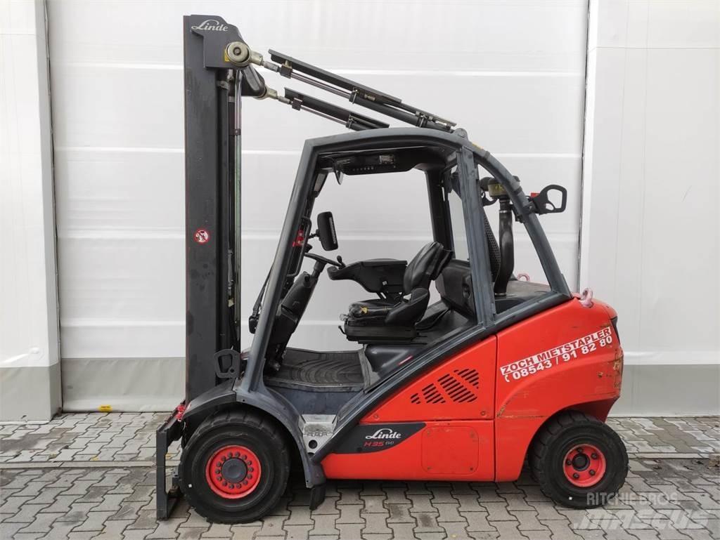 Linde H35D-02-393-EVO 디젤 지게차