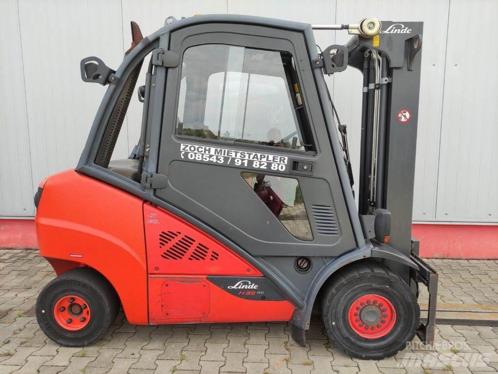 Linde H35D-02-393-EVO 디젤 지게차
